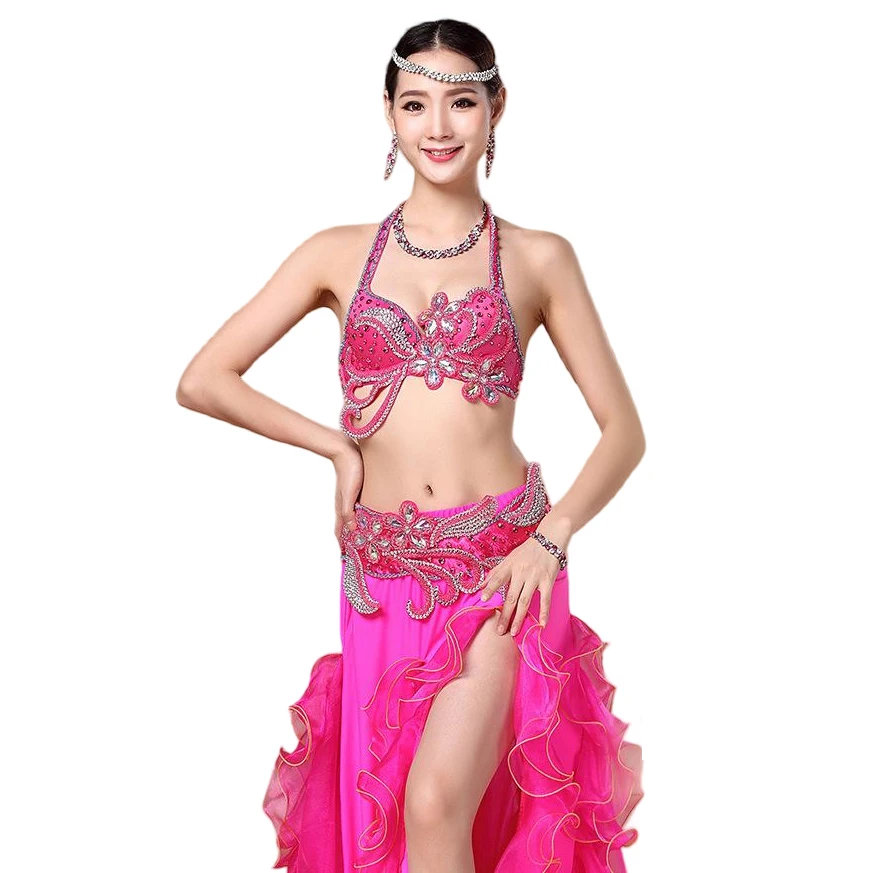 Popsong Performance Suit Oriental Belly Dance Clothes Egyptian Costumes Beaded Bra Belt 2pcs Outfit Group Competition Costumes
Popsong Performance Suit Oriental Belly Dance Clothes Egyptian Costumes Beaded Bra Belt 2pcs Outfit Group Competition Costumes