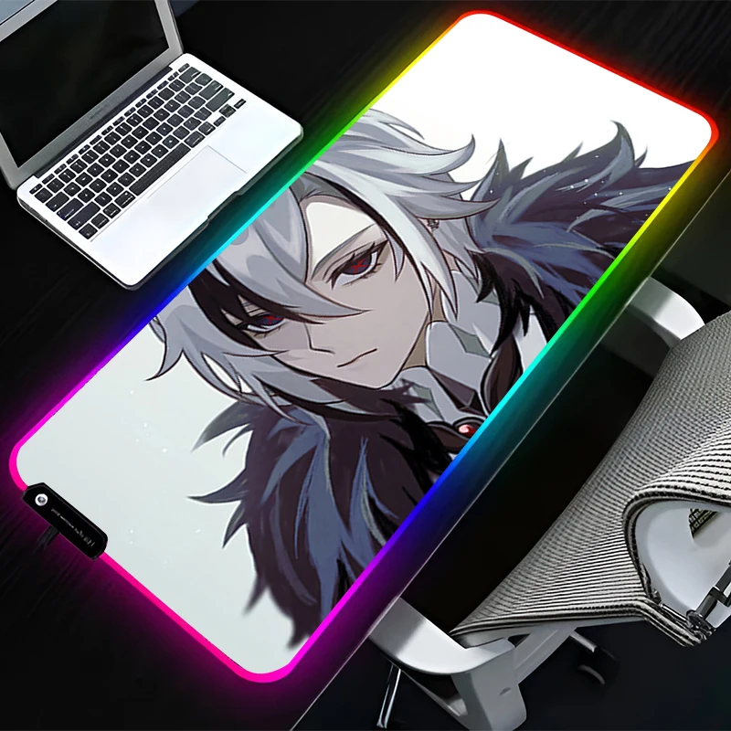 RGB светодиодный коврик для мыши, аксессуары для компьютерных игр, коврик для мыши, резиновый коврик для клавиатуры, нескользящий коврик для мыши G-genshin Impact Arlecchino, настольный коврик
RGB светодиодный коврик для мыши, аксессуары для компьютерных игр, коврик для мыши, резиновый коврик для клавиатуры, нескользящий коврик для мыши G-genshin Impact Arlecchino, настольный коврик
