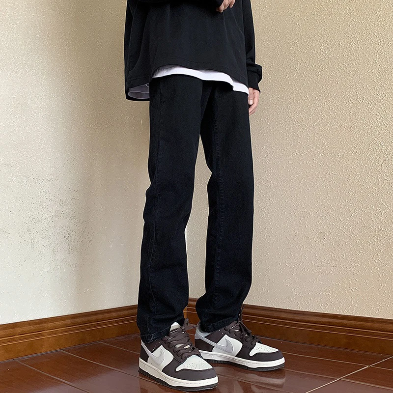 Bla Casual Straight Leg Jeans Men's Spring Summer High Street Trendy Brand Loose Fit Long Pants Cool And Haome Boys Jeans
Bla Casual Straight Leg Jeans Men's Spring Summer High Street Trendy Brand Loose Fit Long Pants Cool And Haome Boys Jeans