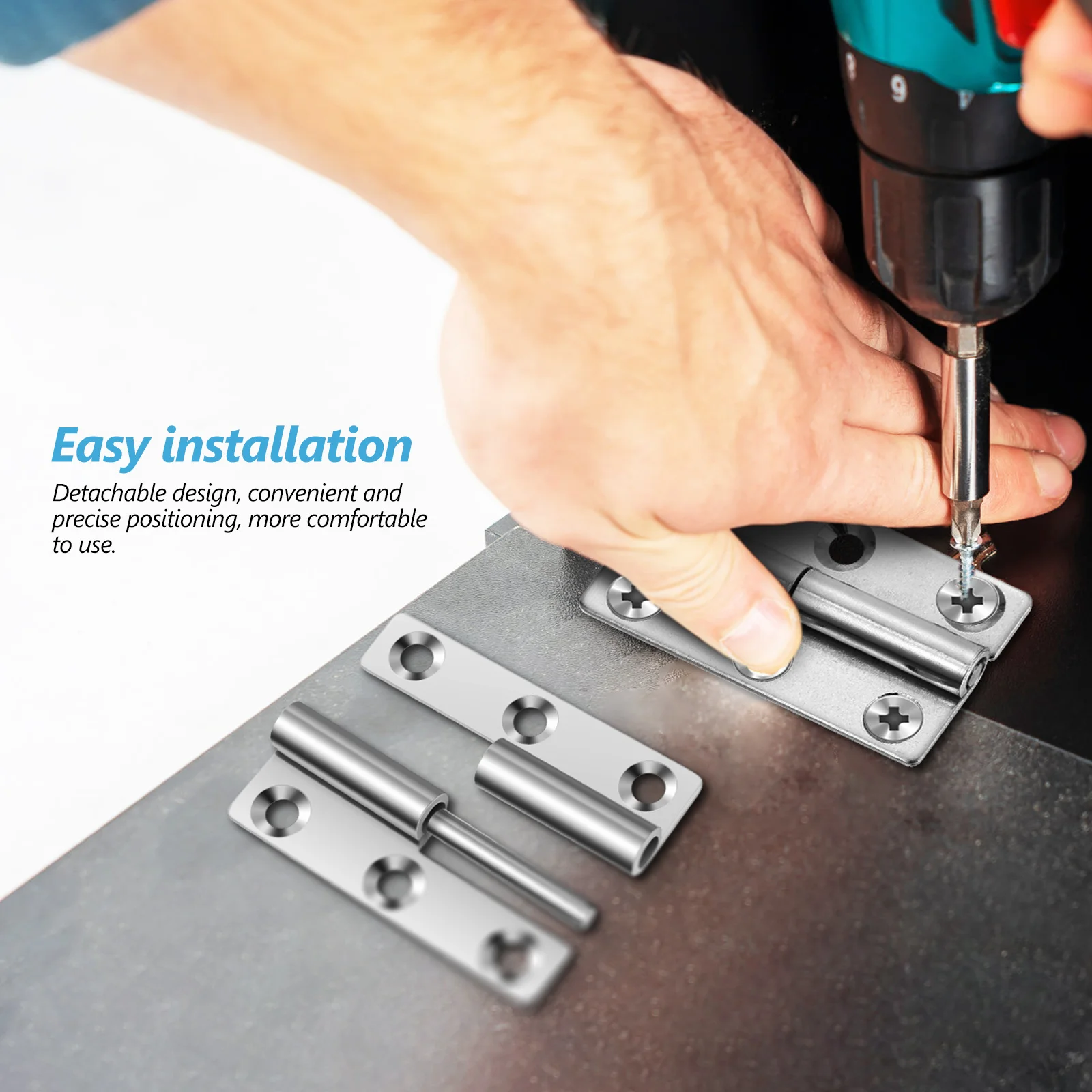 1Set Door Hinges Stainless Steel 304 Heavy Duty for Cabinets Wardrobes French Doors Window Hinges with Matching Screws Easy
1Set Door Hinges Stainless Steel 304 Heavy Duty for Cabinets Wardrobes French Doors Window Hinges with Matching Screws Easy