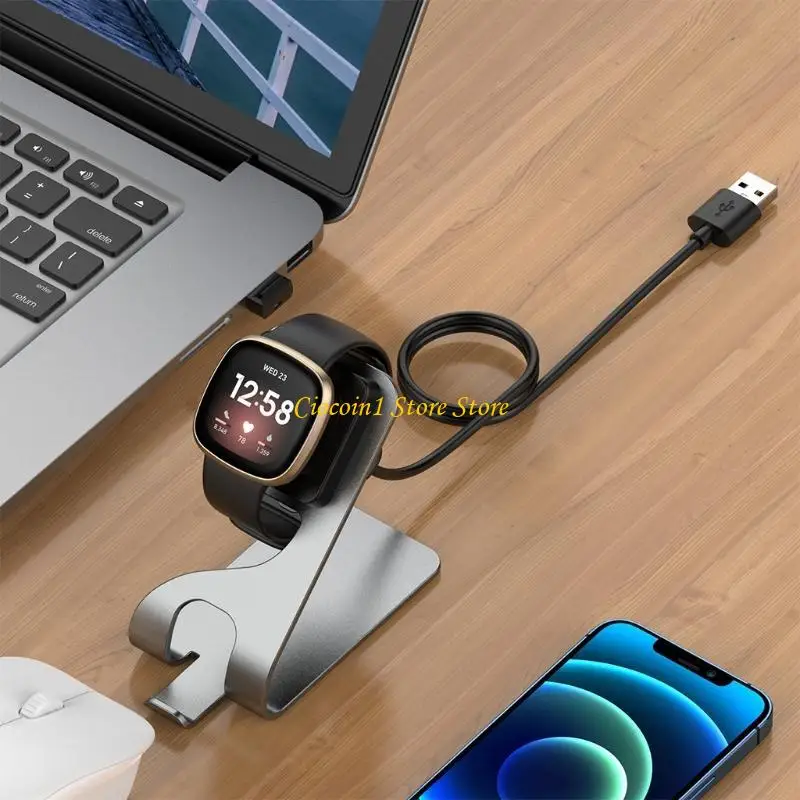 A3PC Lightweight Stand Charging Station Bracket Fast Charging Holder for Fitbit-Versa3
A3PC Lightweight Stand Charging Station Bracket Fast Charging Holder for Fitbit-Versa3