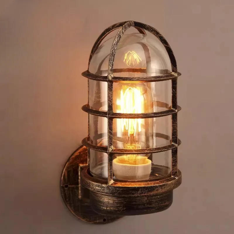 Outdoor Vintage Loft Wall Lamp LED Waterproof Coffee Bar Corridor Aisle Porch Lights E27 Balcony Restaurant Pub Club Wall Sconce
Outdoor Vintage Loft Wall Lamp LED Waterproof Coffee Bar Corridor Aisle Porch Lights E27 Balcony Restaurant Pub Club Wall Sconce