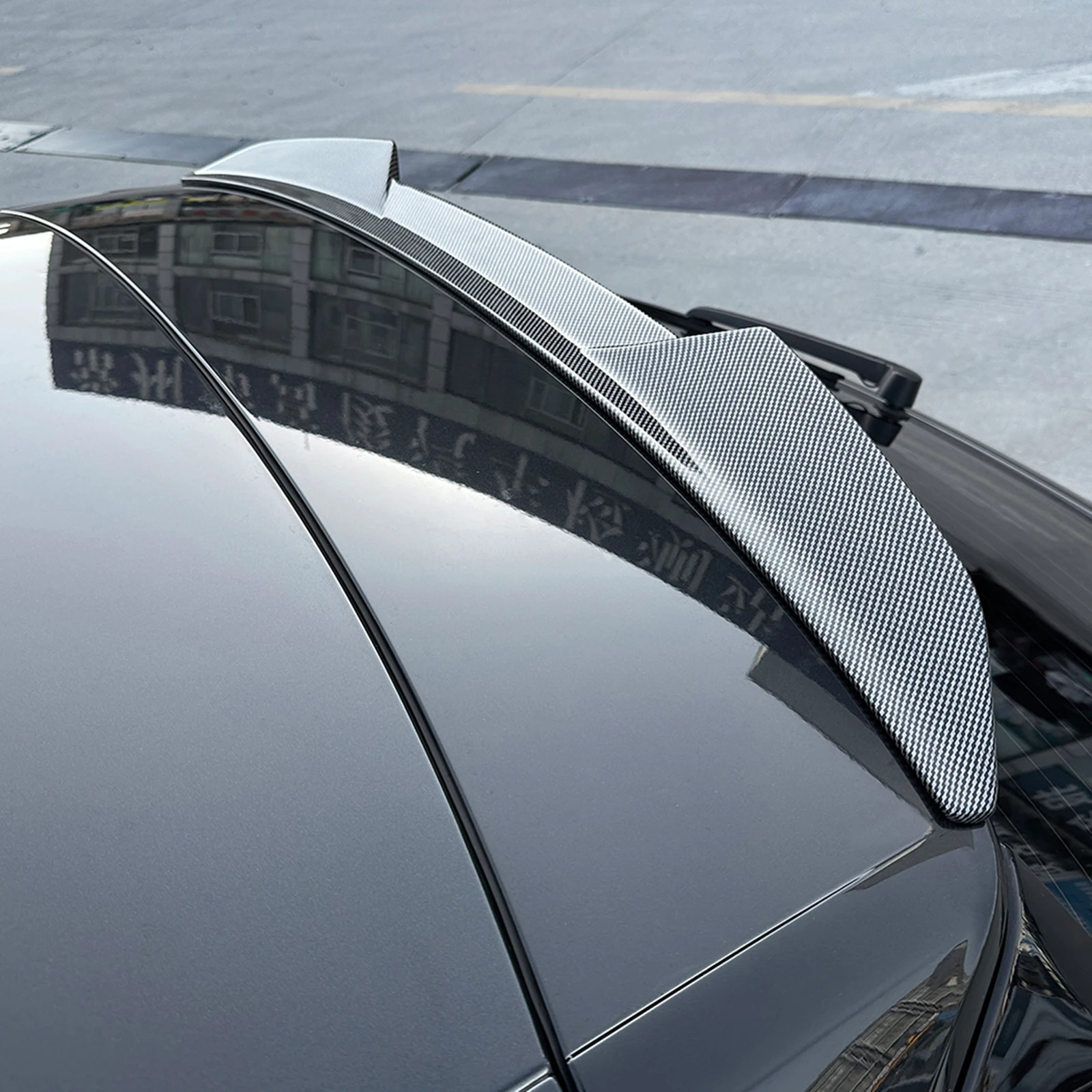 Carbon Fiber Look/Gloss Black Tail Tailgate Upper Splitter Rear Trunk Roof Spoiler Wing Lip For Audi A6 8C Avant Sline 2019-2024
Carbon Fiber Look/Gloss Black Tail Tailgate Upper Splitter Rear Trunk Roof Spoiler Wing Lip For Audi A6 8C Avant Sline 2019-2024