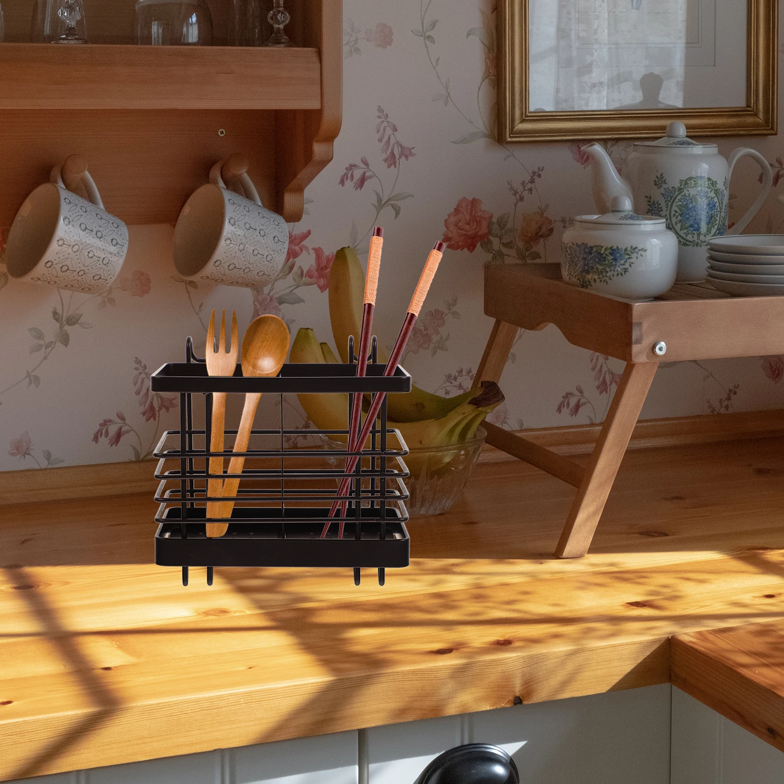 Kitchen Tableware Storage Rack Pots for Slim Utility Holder Spoon Cutlery Countertop Utensil Drain
Kitchen Tableware Storage Rack Pots for Slim Utility Holder Spoon Cutlery Countertop Utensil Drain