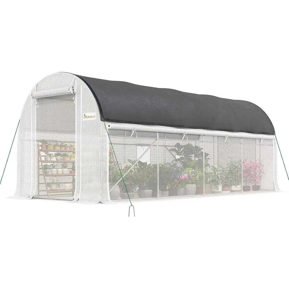 Premium 15x7x7 T Greenhouse or Outdo, Large Walk-in Heavy Duty Galvanized Steel e, Mesh Door Sn Window Hoop Plant Winter Hot Hou
Premium 15x7x7 T Greenhouse or Outdo, Large Walk-in Heavy Duty Galvanized Steel e, Mesh Door Sn Window Hoop Plant Winter Hot Hou