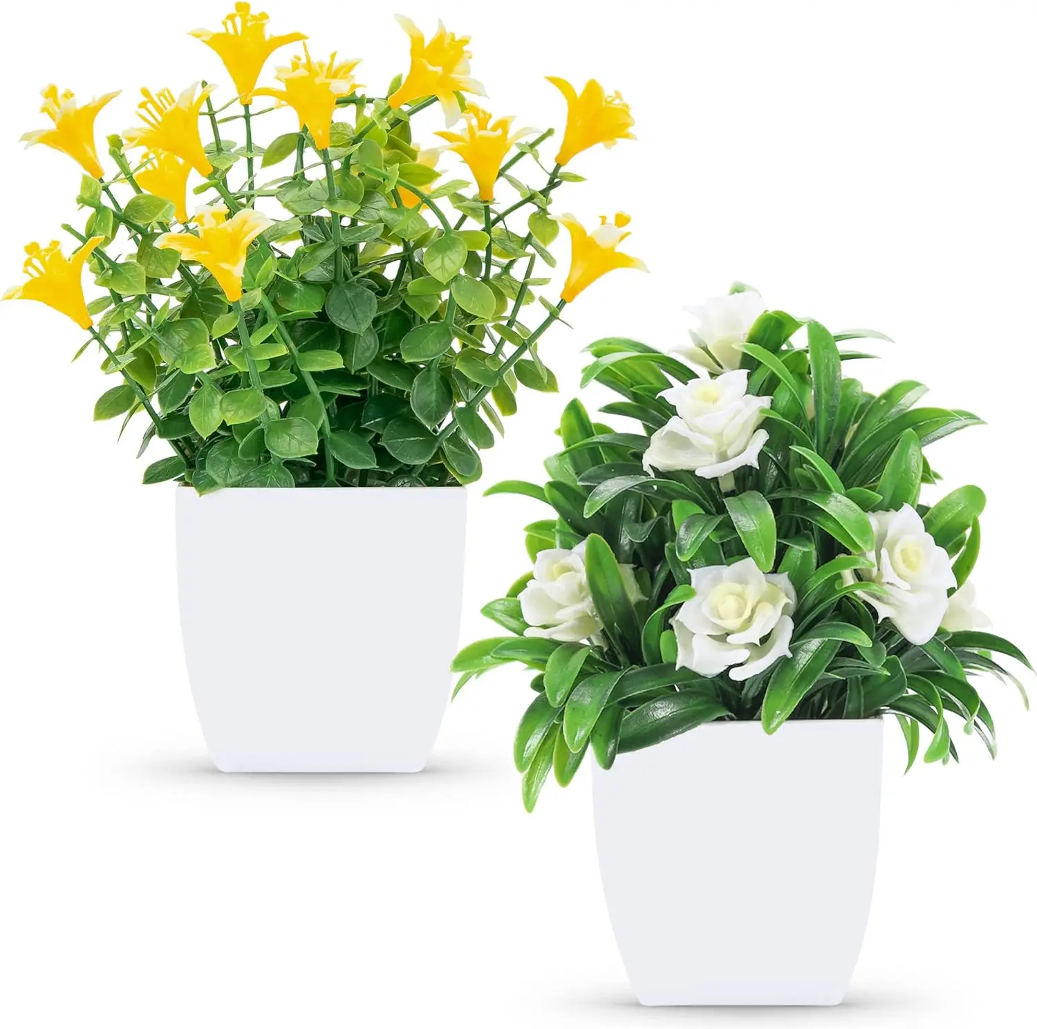 Mini Simulation Plants (With Flowers) Potted Greenery For Home/Office/Table/Bathroom Decorations
Mini Simulation Plants (With Flowers) Potted Greenery For Home/Office/Table/Bathroom Decorations