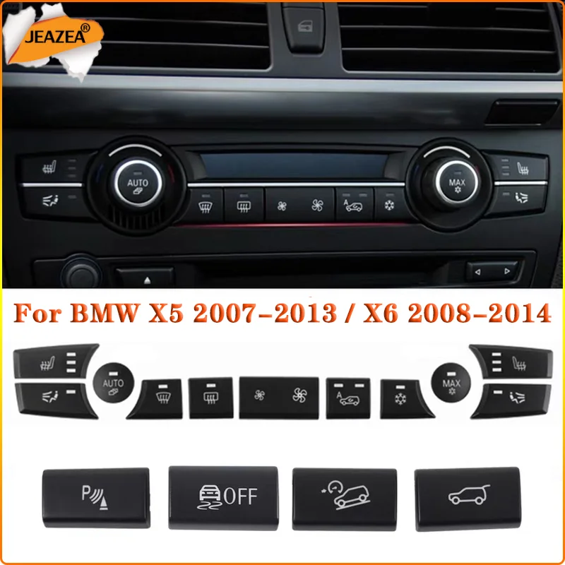 JEAZEA For BMW X5 E70 X6 E71 2007-2014 Car Heater Climate Control Wind Air Volume Conditioning Switch Fan Button Cap Cover
JEAZEA For BMW X5 E70 X6 E71 2007-2014 Car Heater Climate Control Wind Air Volume Conditioning Switch Fan Button Cap Cover
