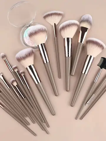 Professional 3-20PCS Makeup Brushes Set Soft Fluffy Foundation Eyeshadow Concealer Blending Blush Brush Kabuki Women Beauty Tool