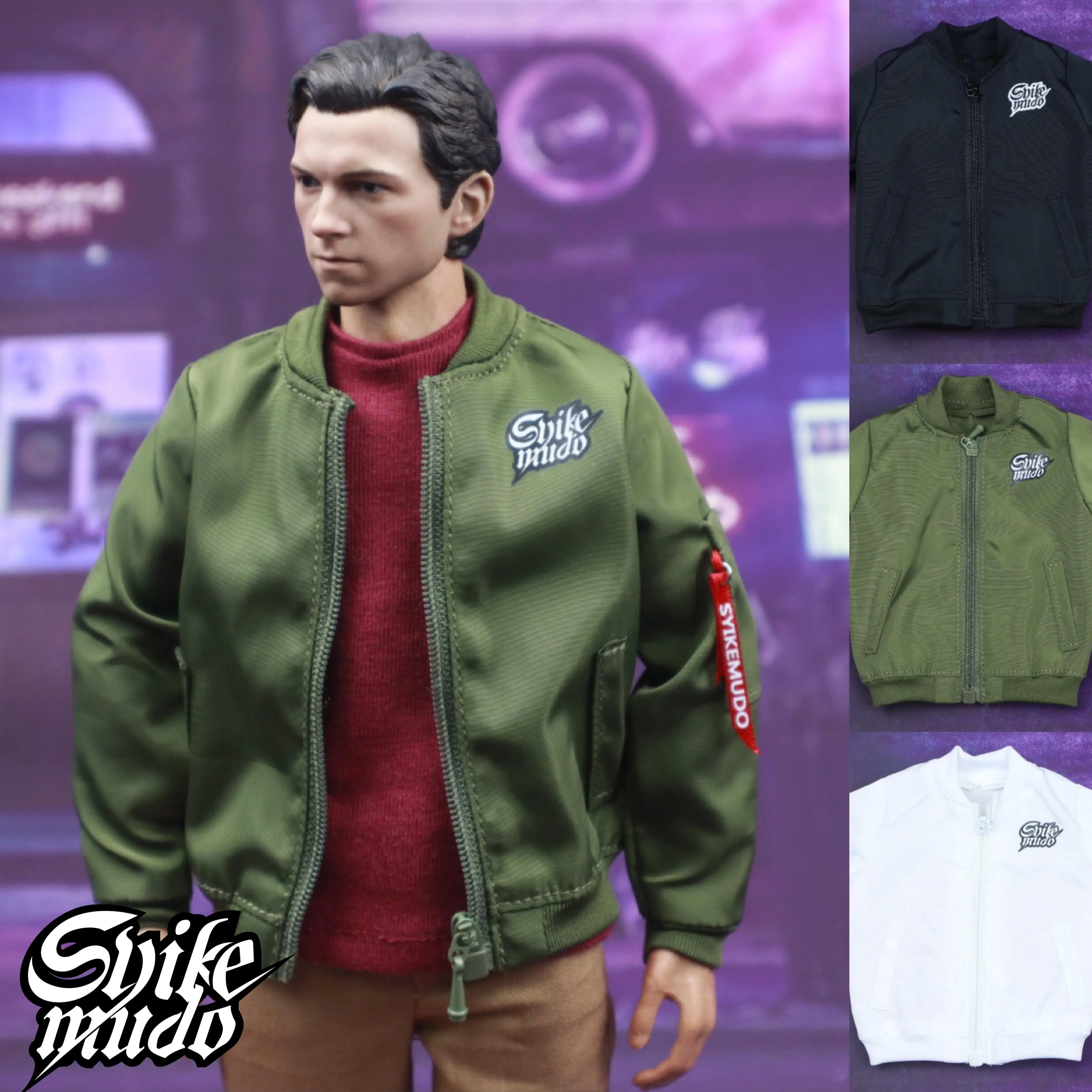 1/6 Scale male clothes bomber jacket coat fit 12 inches TBLeague JIAOU action figure
1/6 Scale male clothes bomber jacket coat fit 12 inches TBLeague JIAOU action figure