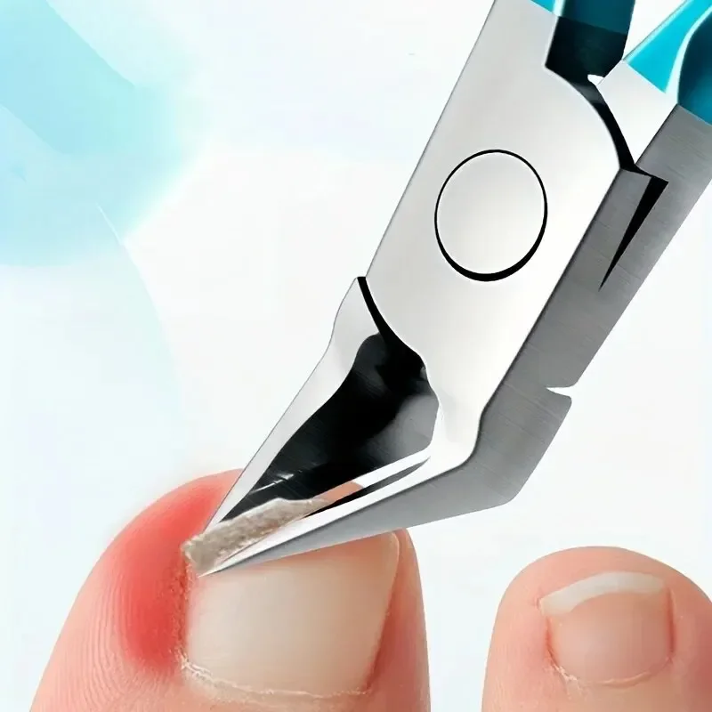 Stainless Steel Ingrown Toenail Clippers, Thick ToenailCorrector & Trimmer withCurvedBlades, ProfessionalPedicureToolforHomeCare
Stainless Steel Ingrown Toenail Clippers, Thick ToenailCorrector & Trimmer withCurvedBlades, ProfessionalPedicureToolforHomeCare