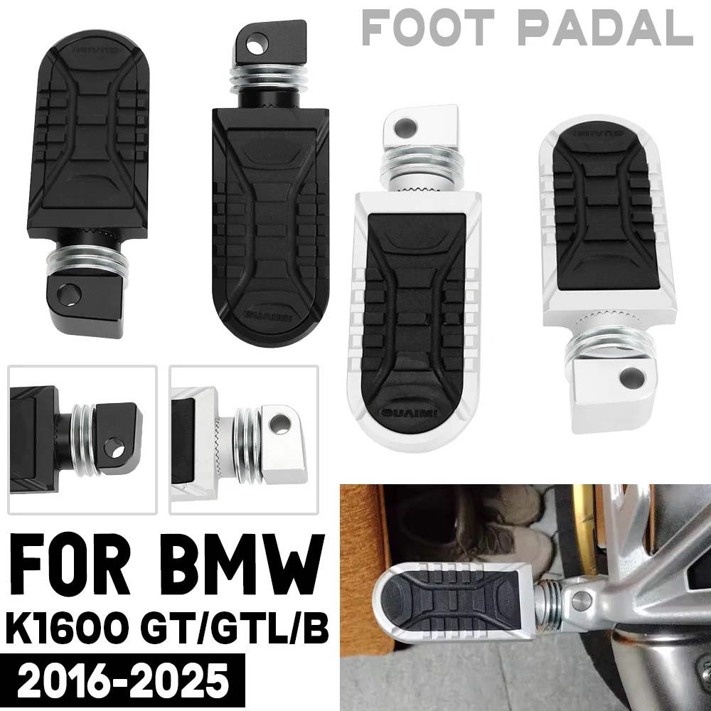 For BMW K1600 GT K 1600GTL K1600 Grand America K1600 B 2016-2025 Motorcycle Foot Pegs Rest Pedal Rear Passenger Footpeg Footrest
For BMW K1600 GT K 1600GTL K1600 Grand America K1600 B 2016-2025 Motorcycle Foot Pegs Rest Pedal Rear Passenger Footpeg Footrest