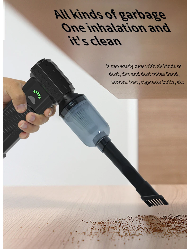 Turbo Fan Jet 990000RPM Turbo Jet Blower Brushless Vacuum Cleaner Blower PC/Keyboard/Home/Car Cleaning Air Duster Blower Tools
Turbo Fan Jet 990000RPM Turbo Jet Blower Brushless Vacuum Cleaner Blower PC/Keyboard/Home/Car Cleaning Air Duster Blower Tools