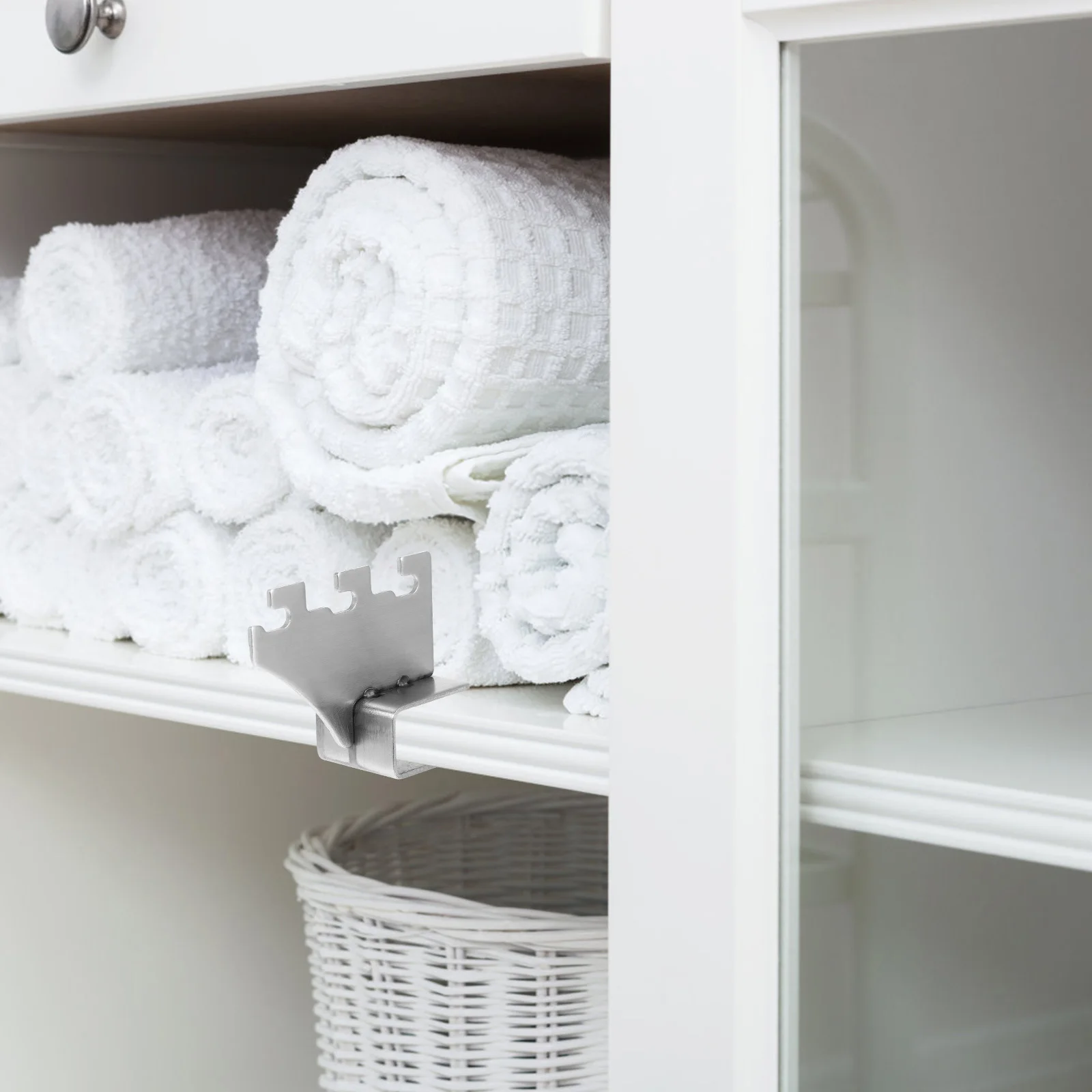 10pcs Square Tube Middle Support AA Column Shelf Bracket Durable Stainless Steel Easy Installation Practical Use Storage
10pcs Square Tube Middle Support AA Column Shelf Bracket Durable Stainless Steel Easy Installation Practical Use Storage