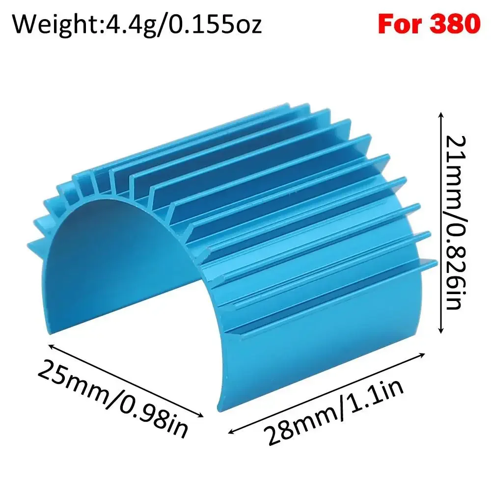 Aluminum 370 380 390 Motor Heatsink Cooling Fins for HSP Tamiya Traxxas Axial 1/16 1/14 RC Car
Aluminum 370 380 390 Motor Heatsink Cooling Fins for HSP Tamiya Traxxas Axial 1/16 1/14 RC Car