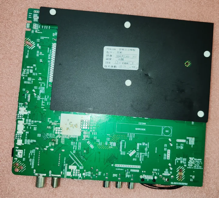 HK.T.RT2874P739 4K wifi network TV motherboard Android system Two specification verification interfaces
HK.T.RT2874P739 4K wifi network TV motherboard Android system Two specification verification interfaces