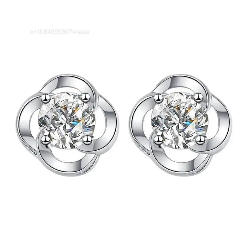 925 Sterling Silver Women's Moissanite Stud Earrings GRA Certified Brilliant Cut VVS D Color Factory Price for
925 Sterling Silver Women's Moissanite Stud Earrings GRA Certified Brilliant Cut VVS D Color Factory Price for