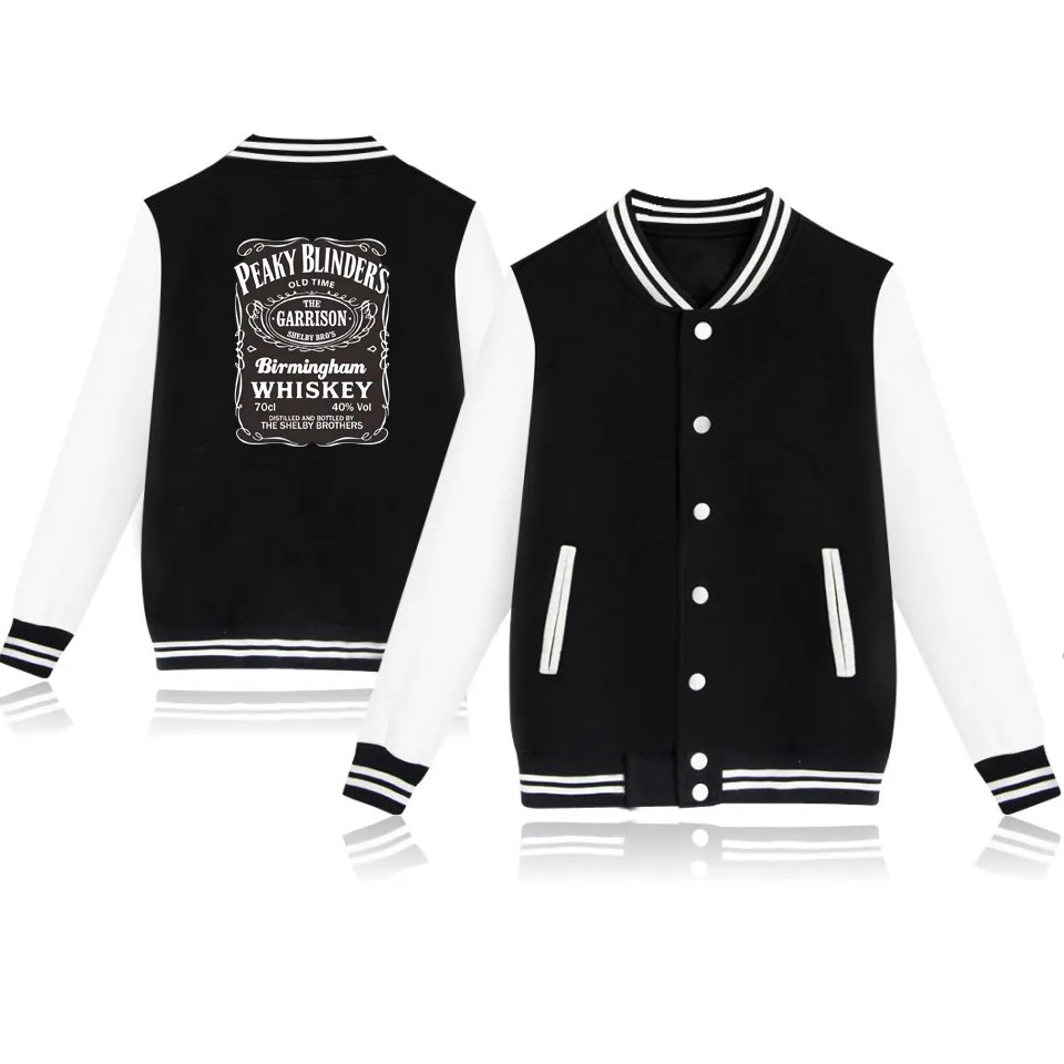 Peaky Blinders Baseball Jacket Retro TV Show Shelby Bros Cillian Murphy Gift Fleece Hoodies Sweatshirt Harajuku Casual Tracksuit
Peaky Blinders Baseball Jacket Retro TV Show Shelby Bros Cillian Murphy Gift Fleece Hoodies Sweatshirt Harajuku Casual Tracksuit