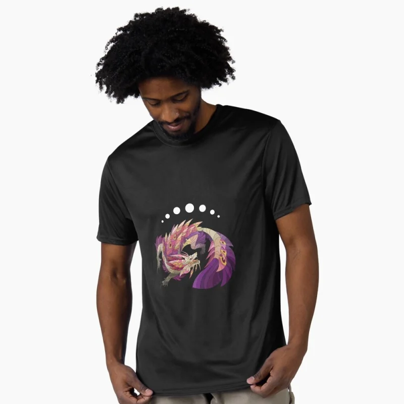 Mizutsune dance 0412 Monster hunter world MHW Gift T-Shirt for gamer 100% cotton tee Short Sleeve Graphic clothes All size tops
Mizutsune dance 0412 Monster hunter world MHW Gift T-Shirt for gamer 100% cotton tee Short Sleeve Graphic clothes All size tops