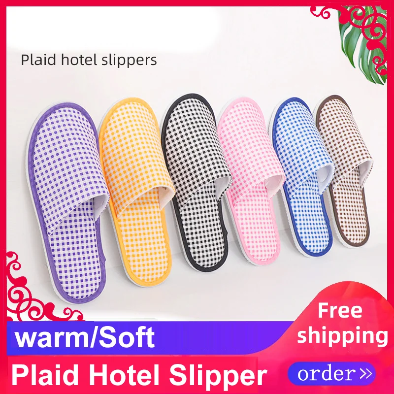 Free Shipping 5Pairs/Lot Colorful Travel Family Beauty Salon Hotel Anti-slip Party Guest EVA Disposable Plaid Slippers
Free Shipping 5Pairs/Lot Colorful Travel Family Beauty Salon Hotel Anti-slip Party Guest EVA Disposable Plaid Slippers