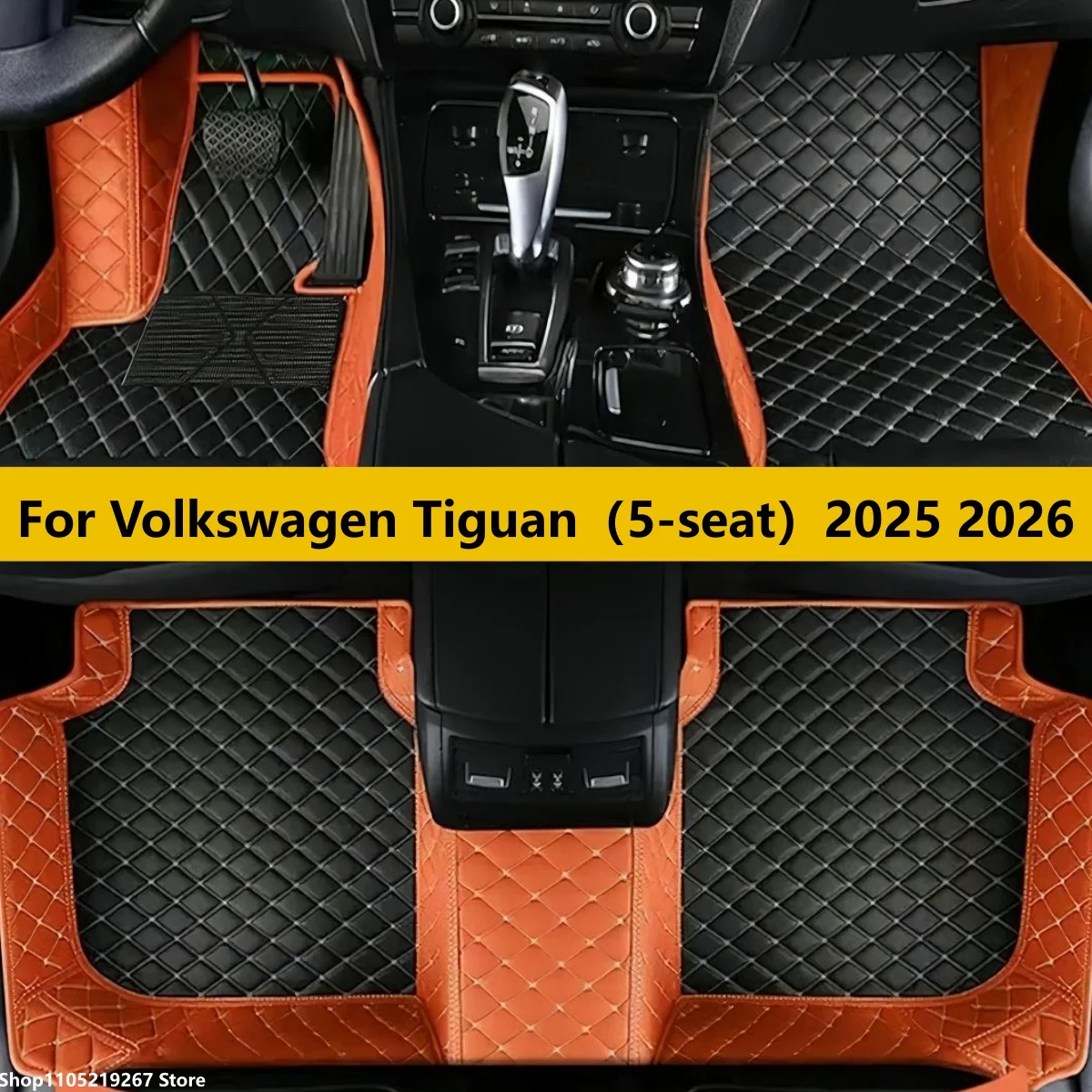Leather Car Floor Mats For Volkswagen Tiguan(5-seat)2025 2026 Auto Accessories Leather Matts Foot Carpet Pads Full Set
Leather Car Floor Mats For Volkswagen Tiguan(5-seat)2025 2026 Auto Accessories Leather Matts Foot Carpet Pads Full Set