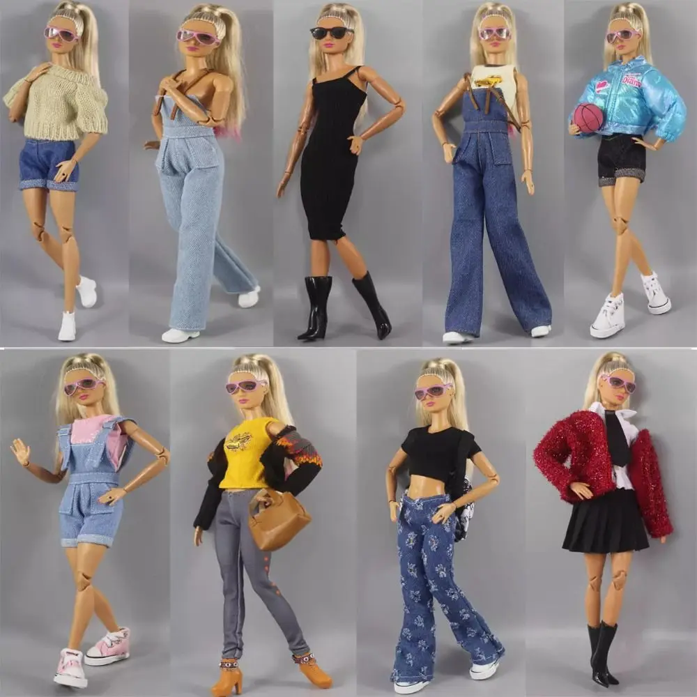 Casual Wears Fashion Doll Dresses New 10 Styles Jeans Pants Princess Skirt Clothes 11.5
Casual Wears Fashion Doll Dresses New 10 Styles Jeans Pants Princess Skirt Clothes 11.5