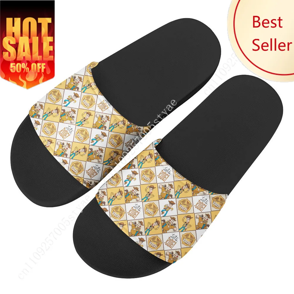 Woody House Slippers Disney Toy Story Cartoon Movies Sandals Design Your Photo Text Logo Festival Decoration Gifts Custom Shoes
Woody House Slippers Disney Toy Story Cartoon Movies Sandals Design Your Photo Text Logo Festival Decoration Gifts Custom Shoes