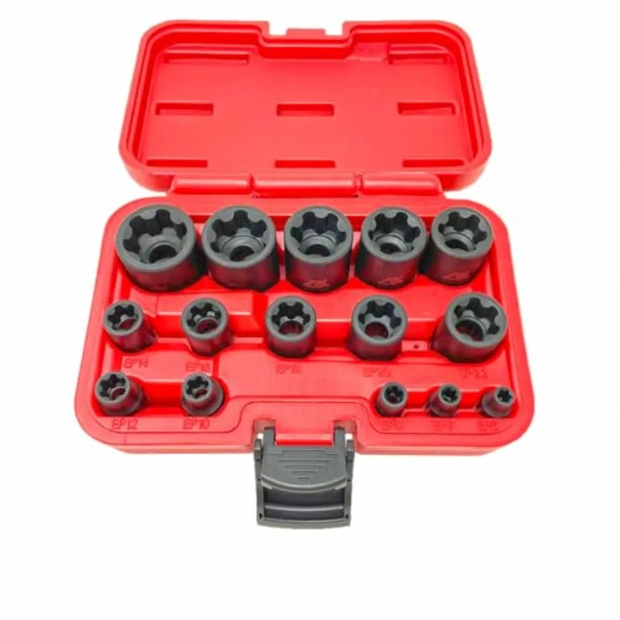 5420 15-Pc. EP Star Plus Socket Set
5420 15-Pc. EP Star Plus Socket Set