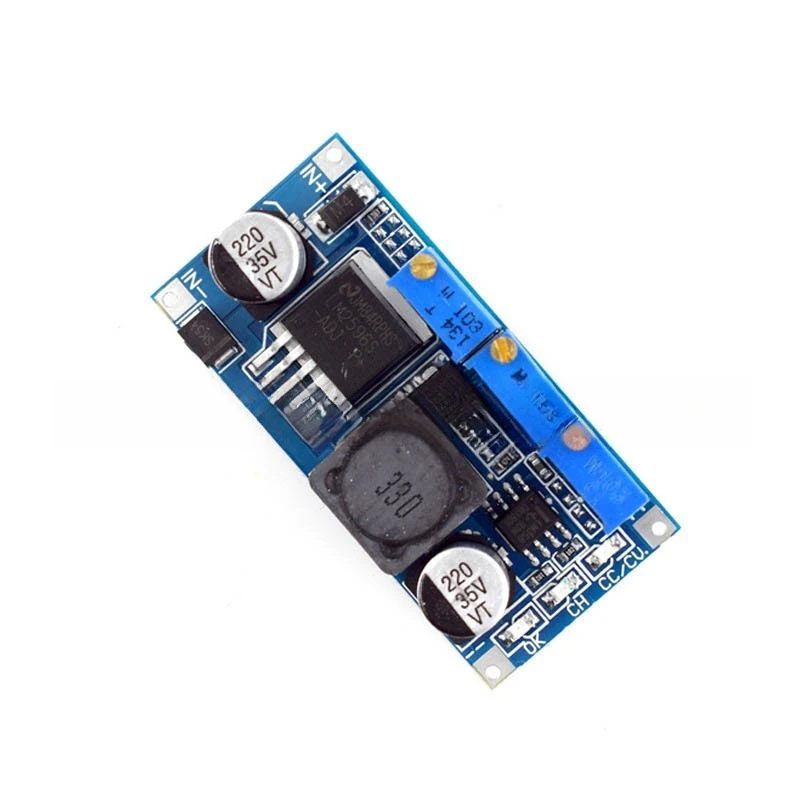 2pcs LM2596 CC CV Blue Board LED Driver Li ion Battery Charger Power Module High Efficiency Low Heat for Arduino DIY
2pcs LM2596 CC CV Blue Board LED Driver Li ion Battery Charger Power Module High Efficiency Low Heat for Arduino DIY