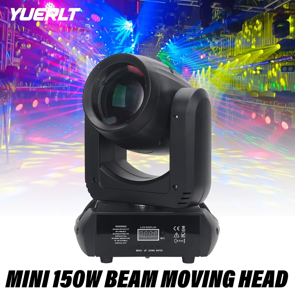 NEW 150W LED Beam Spot Moving Head Lighting 18Prism DMX Sound Control For Club Dj Disco Wedding Bar Club Stage Lighting
NEW 150W LED Beam Spot Moving Head Lighting 18Prism DMX Sound Control For Club Dj Disco Wedding Bar Club Stage Lighting
