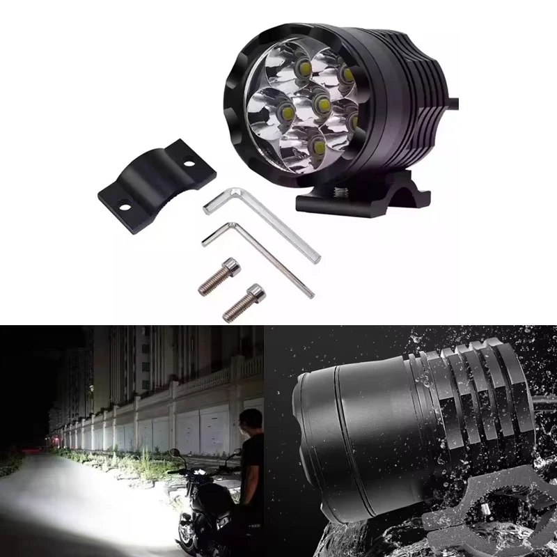 Motorcycle 6 LED Waterproof Auxiliary Headlight Moto LED Spotlights Lamp Auxiliary Headlight Motorcycle Equipments Accessories
Motorcycle 6 LED Waterproof Auxiliary Headlight Moto LED Spotlights Lamp Auxiliary Headlight Motorcycle Equipments Accessories