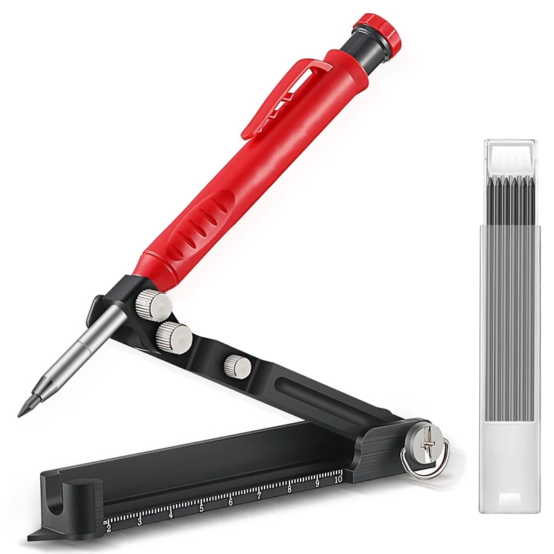 Строительный Инструмент для набивки, измерение набивки для деревообработки, механический твердый маркер с глубоким отверстием с 7 стержнями
Строительный Инструмент для набивки, измерение набивки для деревообработки, механический твердый маркер с глубоким отверстием с 7 стержнями