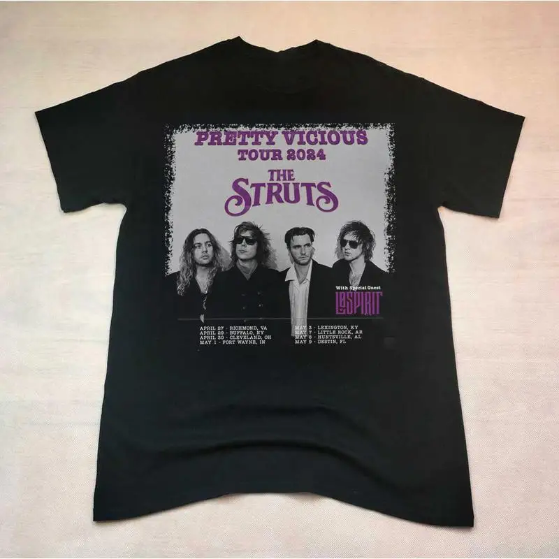 Футболка The Struts 2024, тур Pretty Vicious, все размеры S 5Xl
Футболка The Struts 2024, тур Pretty Vicious, все размеры S 5Xl