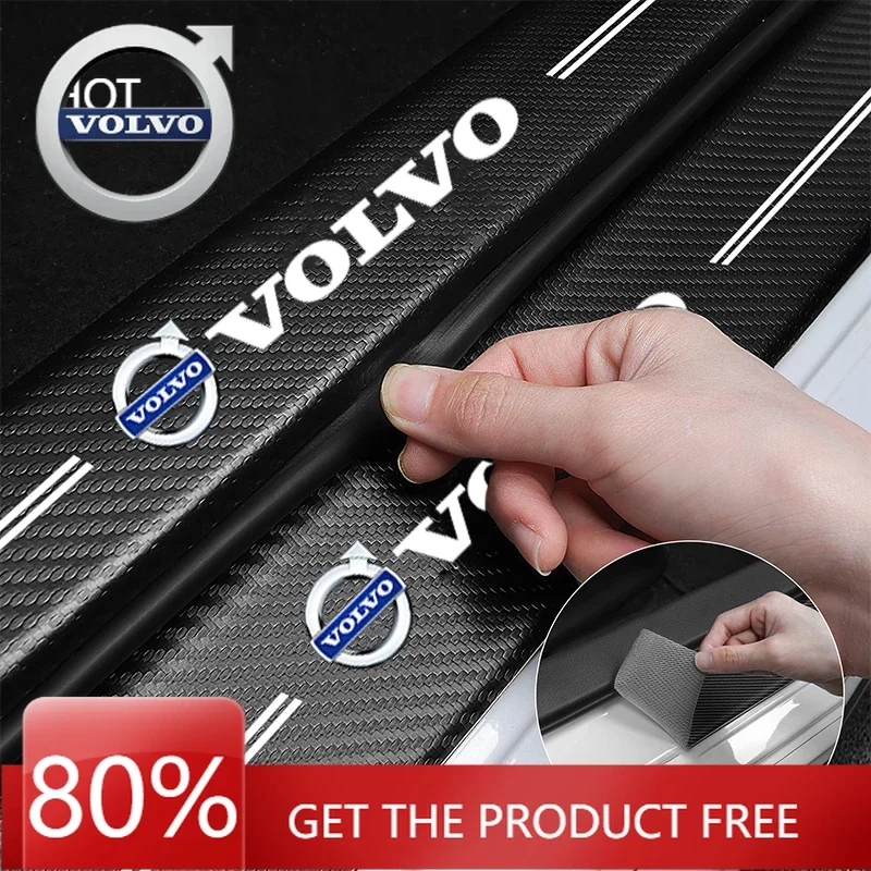 Emblems 2026 New For Volvo 5Pcs Car Logo Threshold Stickers Door Sill Protector Anti Scratch For Volvo XC90 V90 V60 XC60 V40 S80
Emblems 2026 New For Volvo 5Pcs Car Logo Threshold Stickers Door Sill Protector Anti Scratch For Volvo XC90 V90 V60 XC60 V40 S80