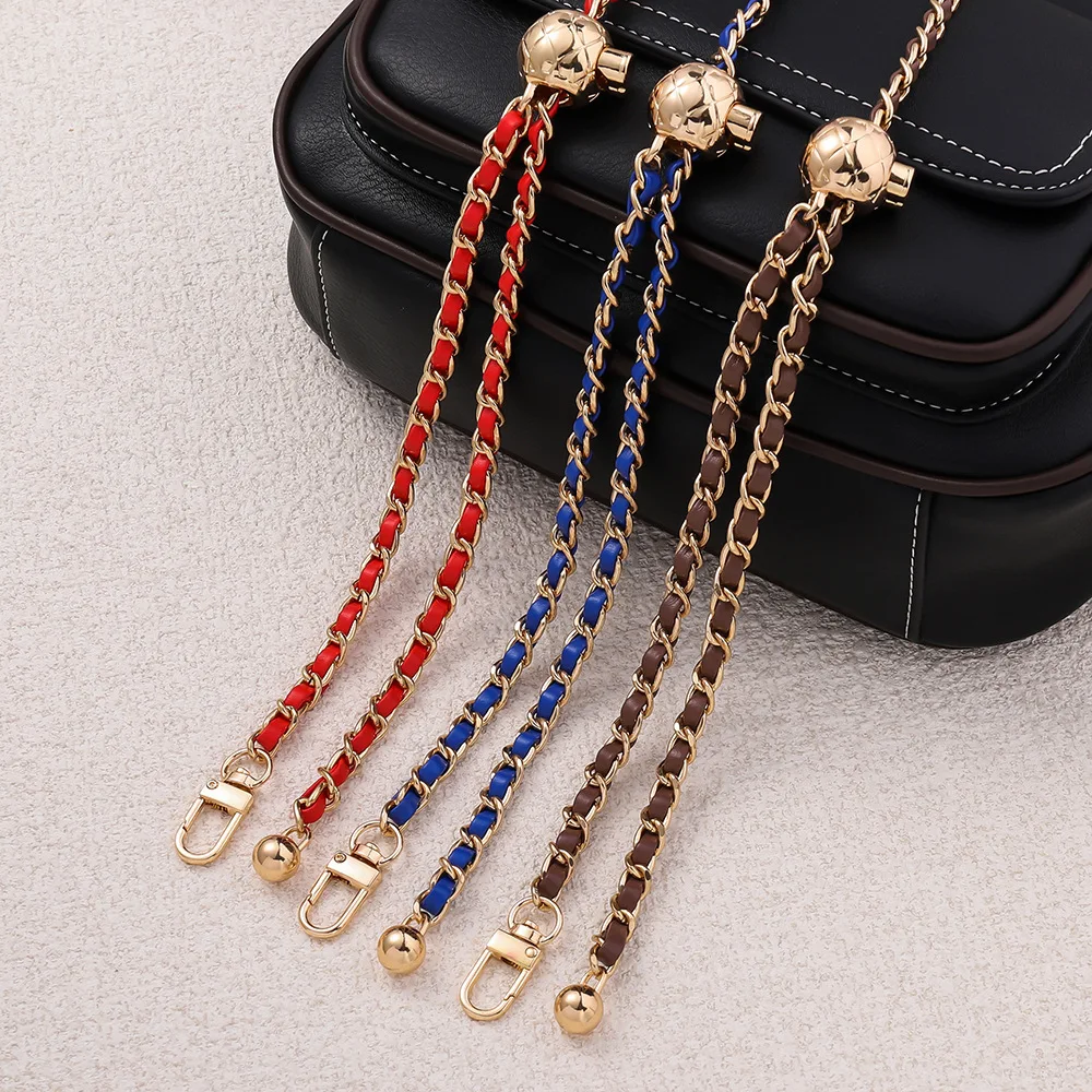 62cm Metal Bag Chain Alloy Luxury Style DIY Bag Strap PU Leather Crossbody Shoulder Strap for Handbags Accessories for Women
62cm Metal Bag Chain Alloy Luxury Style DIY Bag Strap PU Leather Crossbody Shoulder Strap for Handbags Accessories for Women