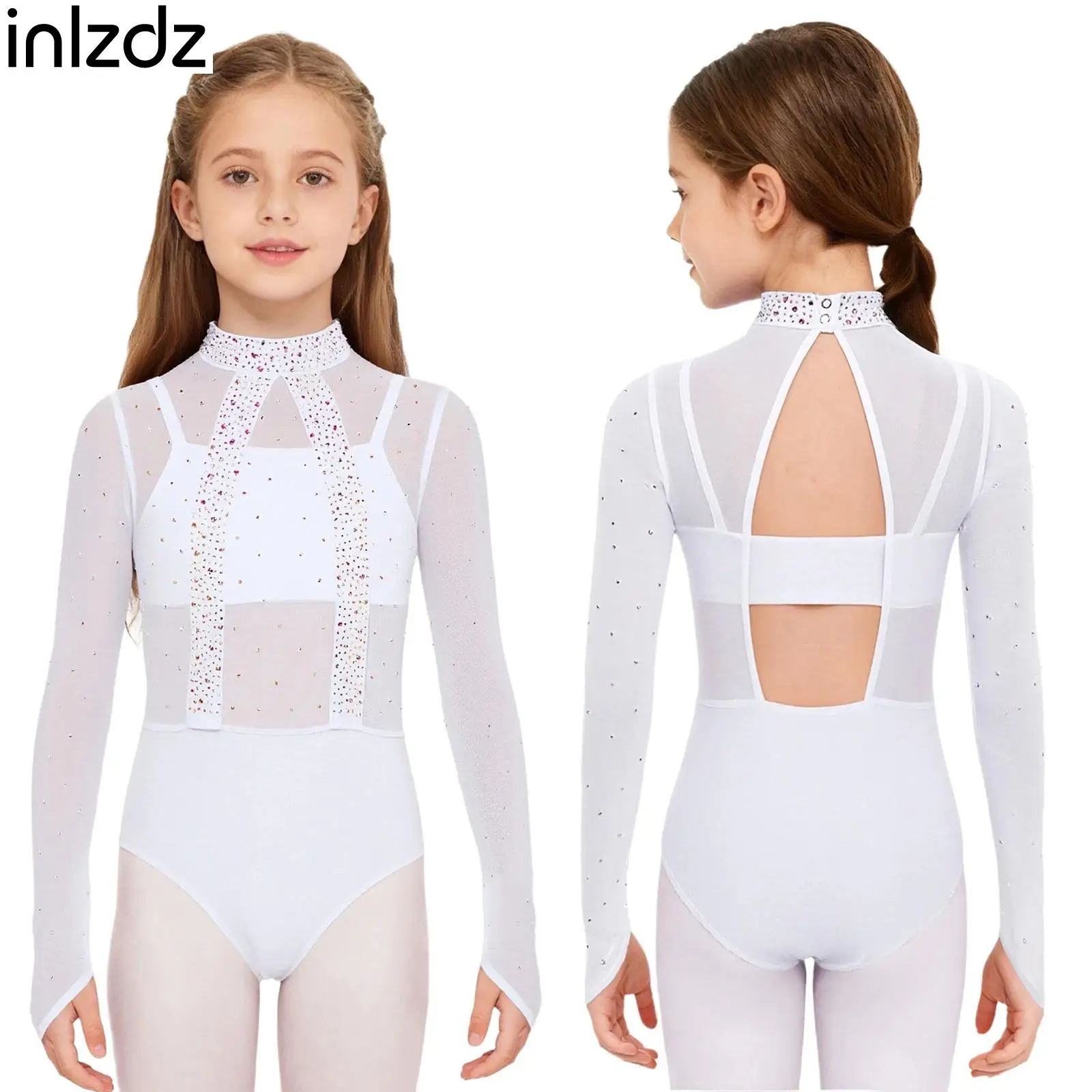 Kids Girls Rhythmic Gymnastics Ballet Dance Leotard Rhinestones Mesh Bodice Leotard+Camisole Children Training Skating Swimwear
Kids Girls Rhythmic Gymnastics Ballet Dance Leotard Rhinestones Mesh Bodice Leotard+Camisole Children Training Skating Swimwear