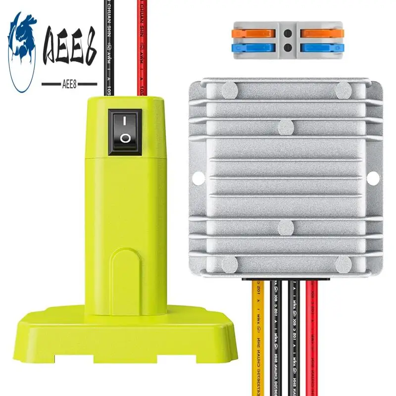 AEE8-18 V To 12 V Step-Down Converter For Ryobi 18 V Battery,Dc Power Adapter, Voltage Reducer Transformer 180 W Buck
AEE8-18 V To 12 V Step-Down Converter For Ryobi 18 V Battery,Dc Power Adapter, Voltage Reducer Transformer 180 W Buck