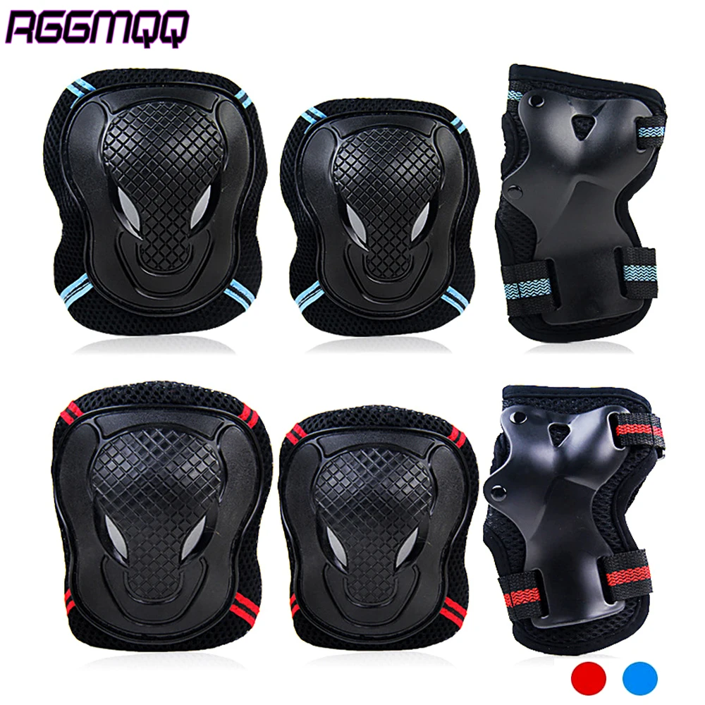 6PCS Knee & Elbow Pads Set with Wrist Guards - Multi-Sport Protective Gear for Kids/Adults - Cycling, Skating, Riding Safety
6PCS Knee & Elbow Pads Set with Wrist Guards - Multi-Sport Protective Gear for Kids/Adults - Cycling, Skating, Riding Safety