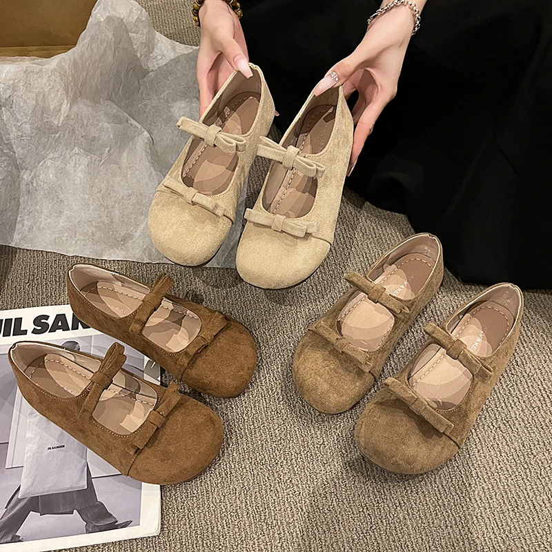 Spring Autumn Slip On Women Ballet Flat Shoes Fashion Shallow Butterfly-knot Ladies Comfort Soft Sole Mary Jane Shoes zapatos
Spring Autumn Slip On Women Ballet Flat Shoes Fashion Shallow Butterfly-knot Ladies Comfort Soft Sole Mary Jane Shoes zapatos