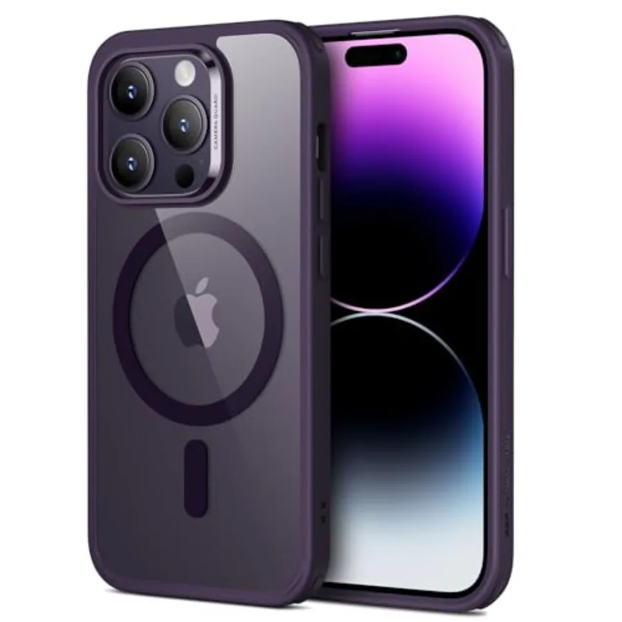 for iPhone 14 Pro Max Case, Compatible with MagSafe, Shockproof Military-Grade Protection, Scratch-Resistant Back, Magnetic Pho
for iPhone 14 Pro Max Case, Compatible with MagSafe, Shockproof Military-Grade Protection, Scratch-Resistant Back, Magnetic Pho