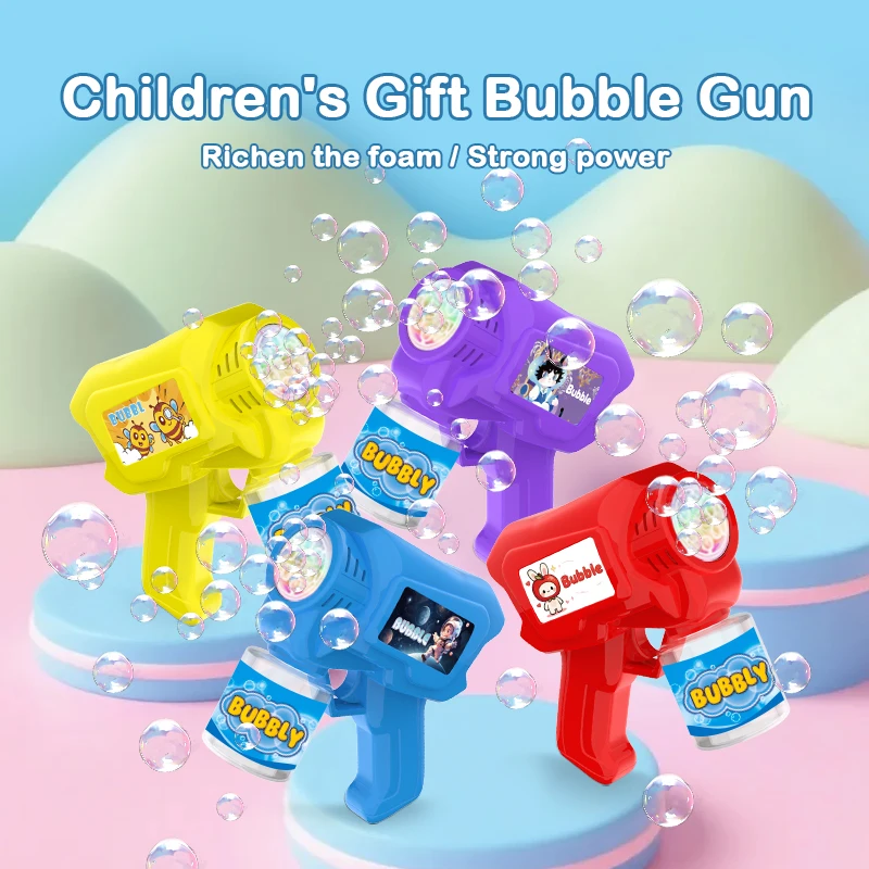 KNYYSECQ New fully automatic bubble children's toys for outdoor interactive bubble toys without battery bubble water
KNYYSECQ New fully automatic bubble children's toys for outdoor interactive bubble toys without battery bubble water