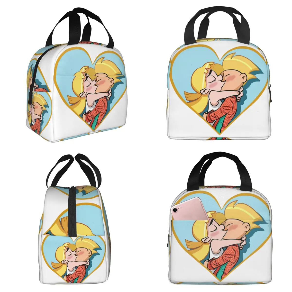 Hey Arnold Helga Pataki Cartoon Insulated Lunch Bag for Women Office Cooler Thermal Food Box Tote Portable Lunch Boxes Container
Hey Arnold Helga Pataki Cartoon Insulated Lunch Bag for Women Office Cooler Thermal Food Box Tote Portable Lunch Boxes Container