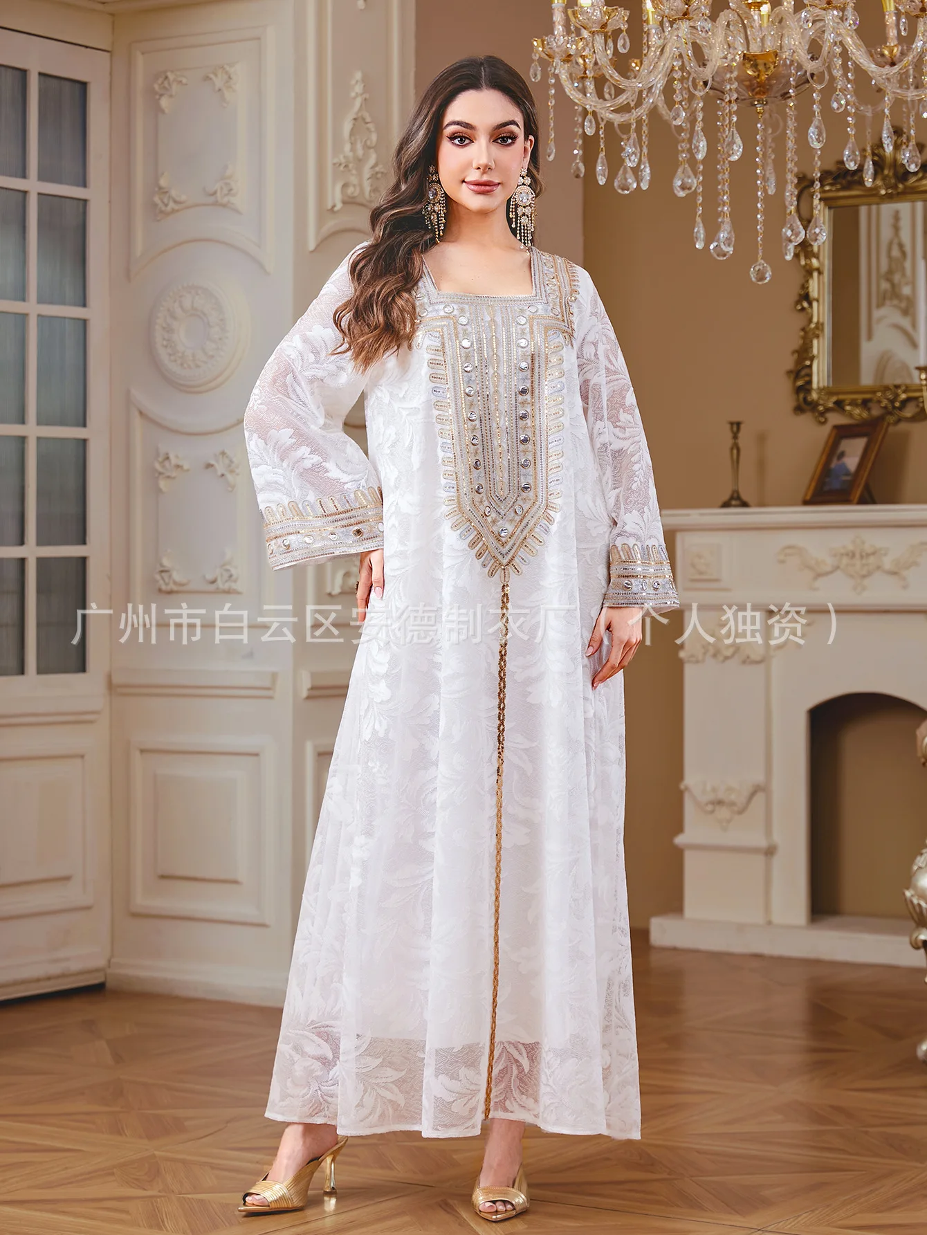 Muslim Dress for Women Embroidery Ramadan Eid Party Abaya Dresses Arab Long Robe Morocco Dubai Kaftan Islam Vestidos Jalabiya
Muslim Dress for Women Embroidery Ramadan Eid Party Abaya Dresses Arab Long Robe Morocco Dubai Kaftan Islam Vestidos Jalabiya
