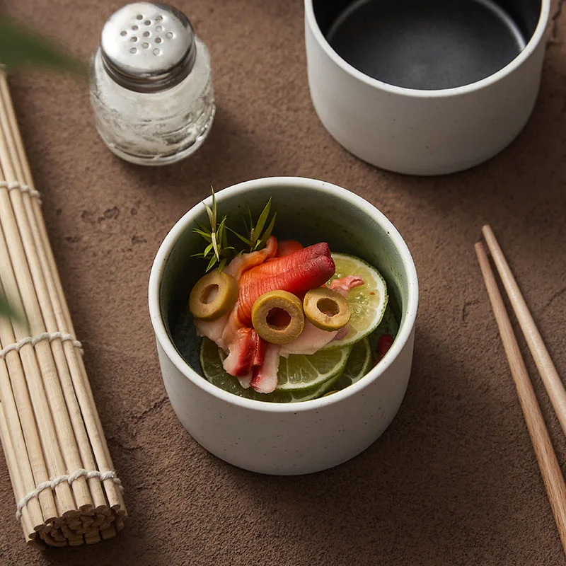 Nordic Style Ceramic Bowl Original Japanese Simple Straight Tube Pudding Cake Cup Steamed Egg Sauce Dish Snack Plate Roasting...
Nordic Style Ceramic Bowl Original Japanese Simple Straight Tube Pudding Cake Cup Steamed Egg Sauce Dish Snack Plate Roasting...