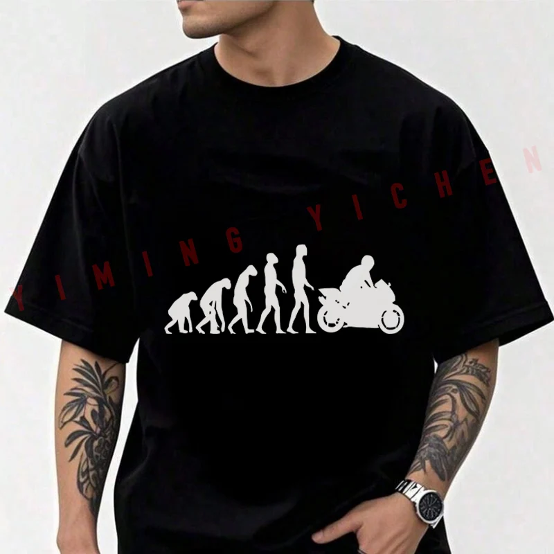 Motorbike Evolution Biker Gift Superbike Men's Fashion T-shirt Moto Cotton Casual Summer Comfortable Short Sleeve Tops
Motorbike Evolution Biker Gift Superbike Men's Fashion T-shirt Moto Cotton Casual Summer Comfortable Short Sleeve Tops