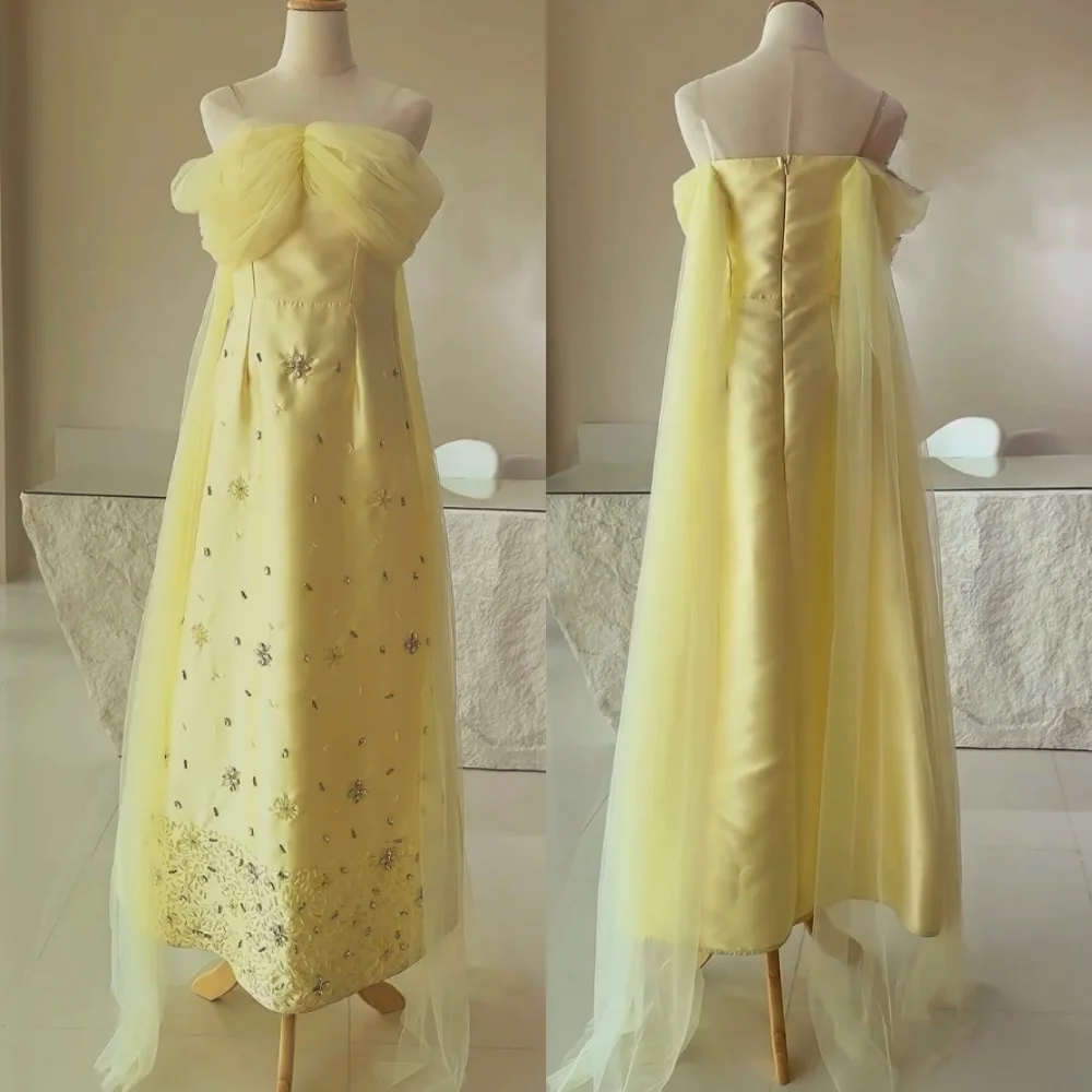 Customized Charmeuse Rhinestone Pleat Off-the-shoulder A-line Midi Dresses Bespoke Occasion Woman Elegant Party Wedding Glitter
Customized Charmeuse Rhinestone Pleat Off-the-shoulder A-line Midi Dresses Bespoke Occasion Woman Elegant Party Wedding Glitter