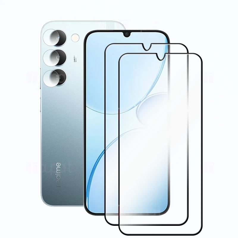 4-in-1 For Realme C100 5G Glass Protector Shockproof 9H Anti-Scratch Front Glass + Soft fiber Back Lens film
4-in-1 For Realme C100 5G Glass Protector Shockproof 9H Anti-Scratch Front Glass + Soft fiber Back Lens film