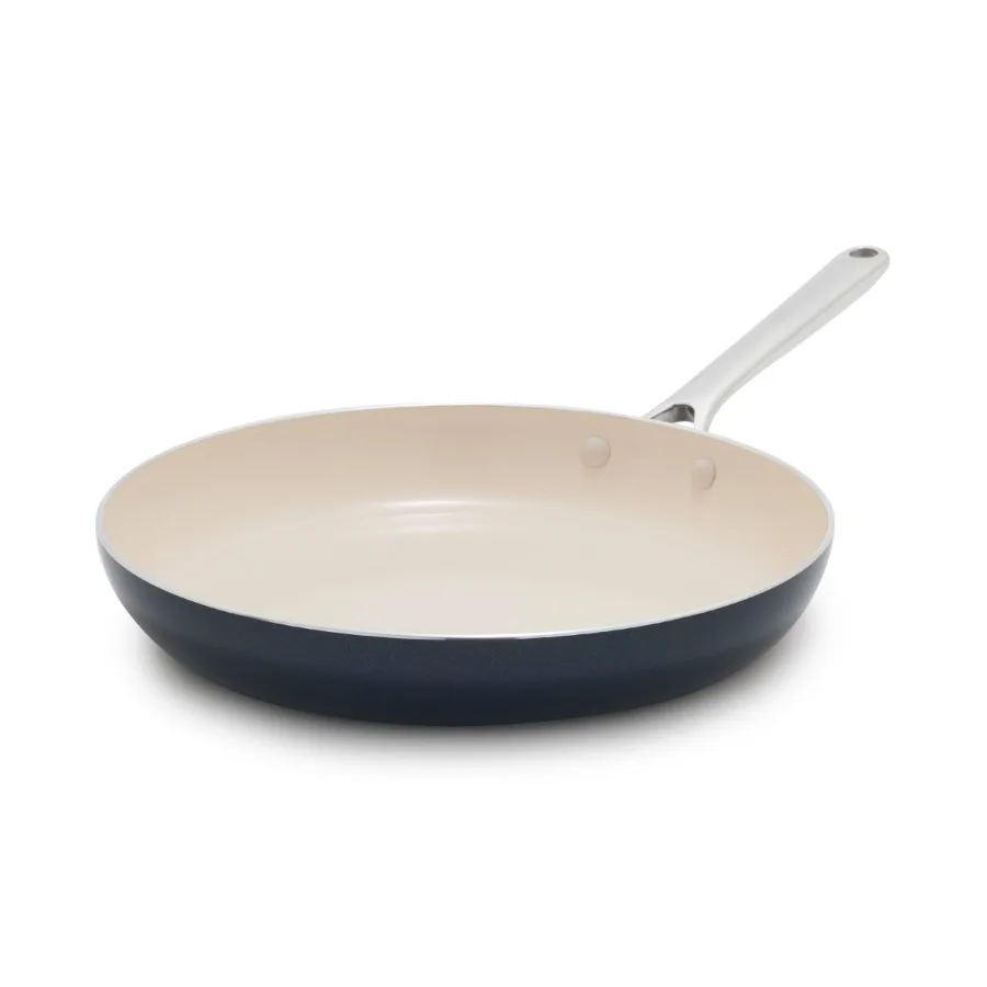 Balance 12" Fry Pan Ceramic Nonstick Toxin-Free Dishwasher and Oven Safe Oxford Blue
Balance 12" Fry Pan Ceramic Nonstick Toxin-Free Dishwasher and Oven Safe Oxford Blue