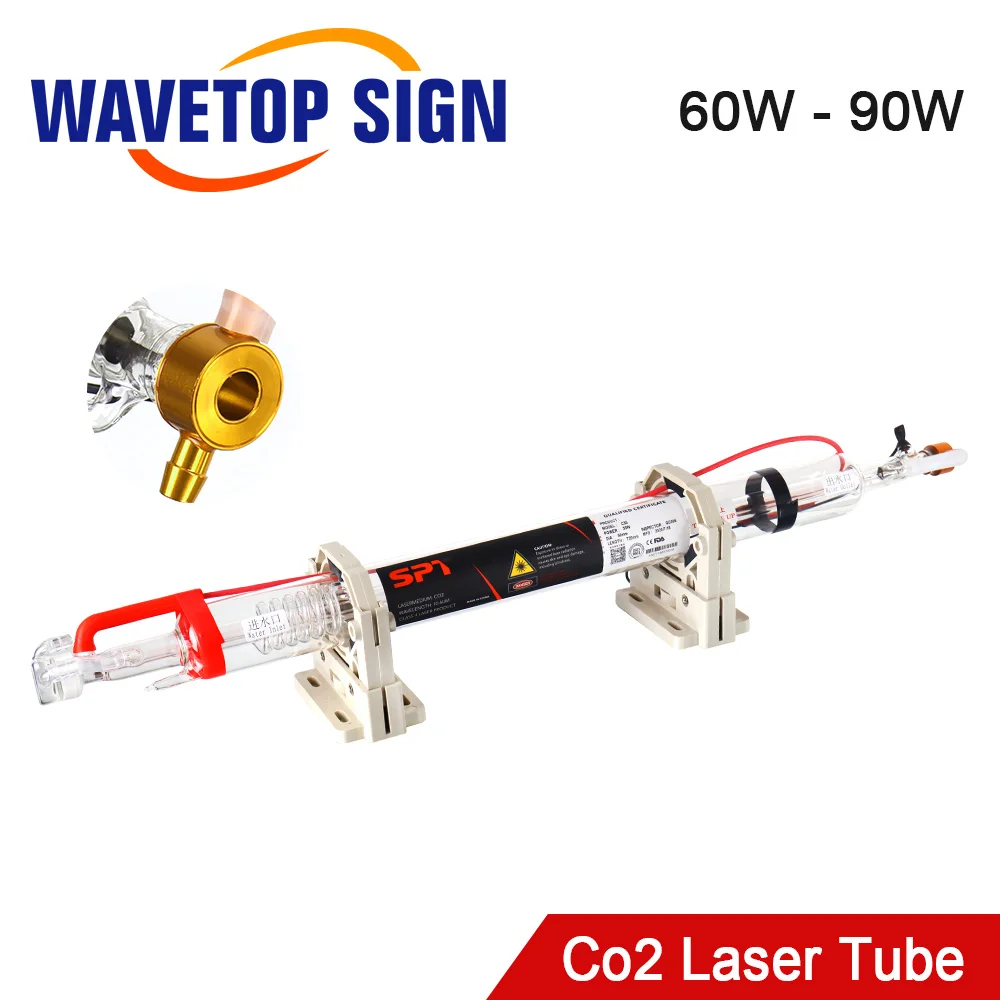 Лазерная трубка WaveTopSign Co2 60 Вт 55x1250 мм 90 Вт 80x1250 мм Модернизированная стеклянная труба с металлической головкой для станка для лазерной гравировки CO2
Лазерная трубка WaveTopSign Co2 60 Вт 55x1250 мм 90 Вт 80x1250 мм Модернизированная стеклянная труба с металлической головкой для станка для лазерной гравировки CO2