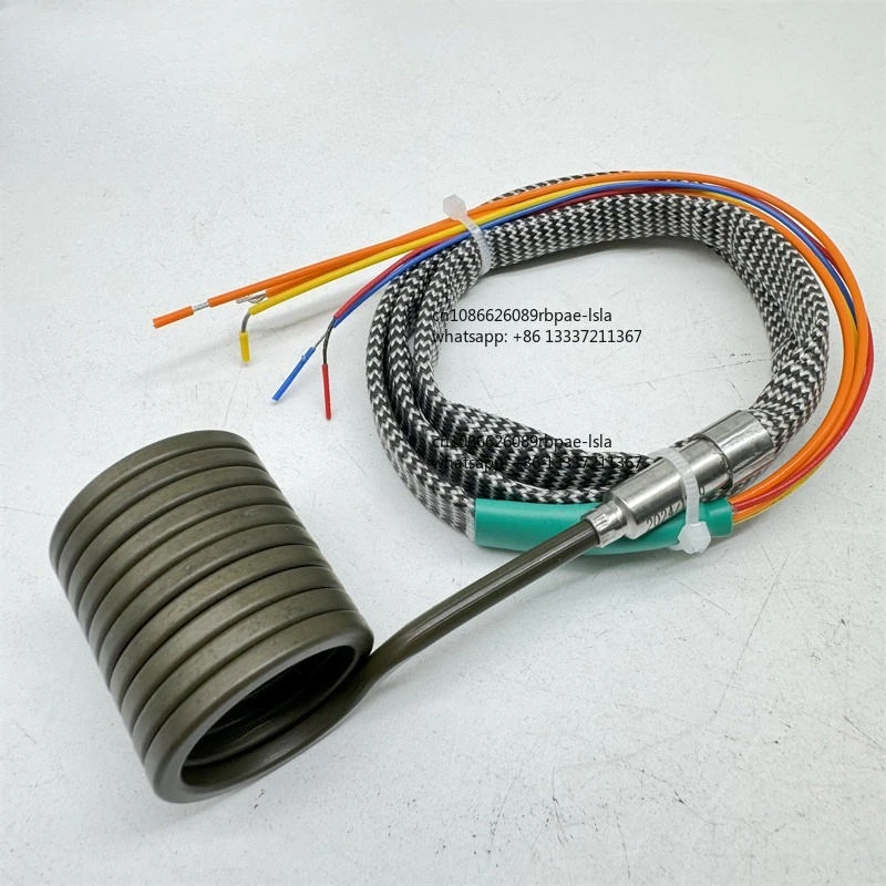 Customized 12v 24v 110v 220v Coil Heating Element Hot Runner Nozzle Spring Coil Heater with Thermocouple
Customized 12v 24v 110v 220v Coil Heating Element Hot Runner Nozzle Spring Coil Heater with Thermocouple
