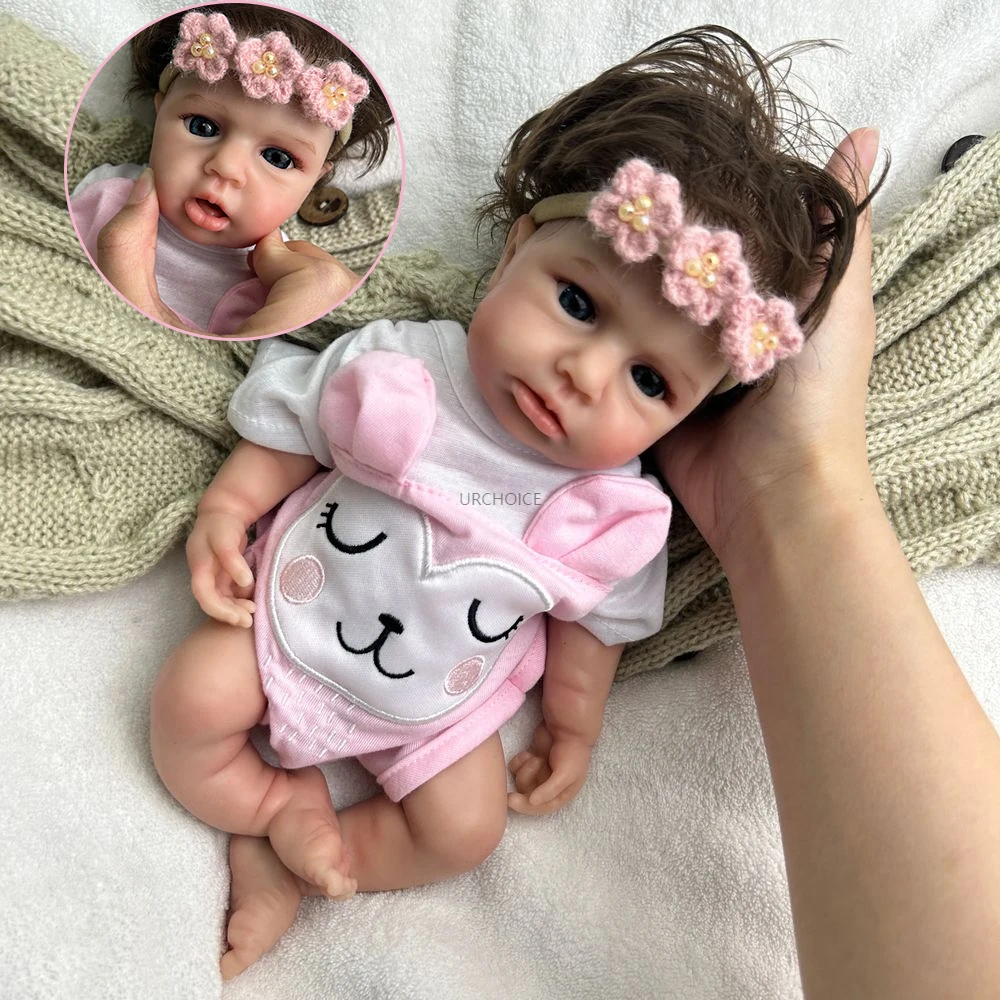 12-дюймовая мини-кукла Bebe с открытым ртом, полностью твердая силиконовая кукла Reborn для маленьких девочек LouLou с укорененными волосами, реалистичные детали, рождественский подарок
12-дюймовая мини-кукла Bebe с открытым ртом, полностью твердая силиконовая кукла Reborn для маленьких девочек LouLou с укорененными волосами, реалистичные детали, рождественский подарок